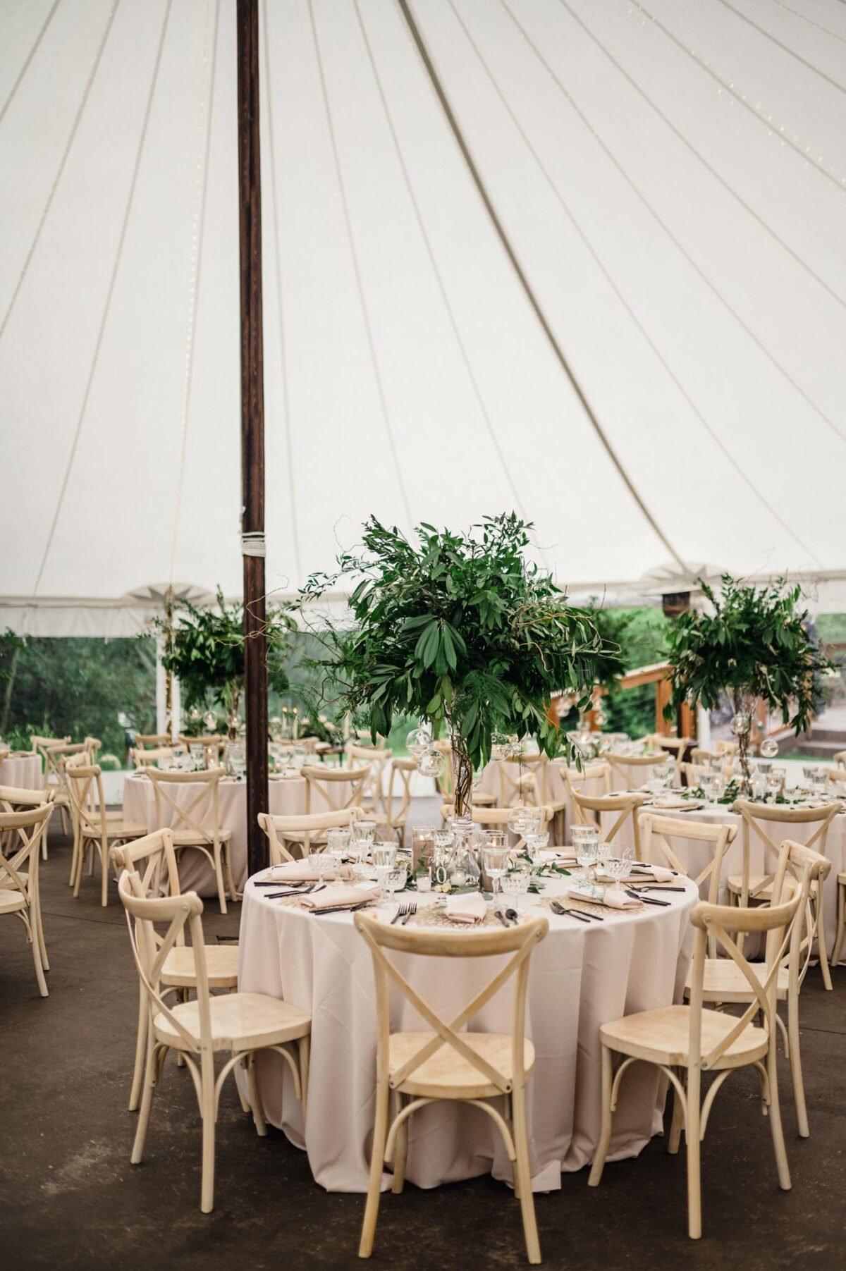Greenery Inspired Tent Wedding | Project Floral