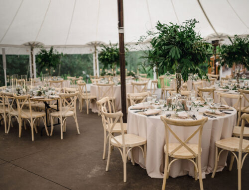Greenery Inspired Tent Wedding